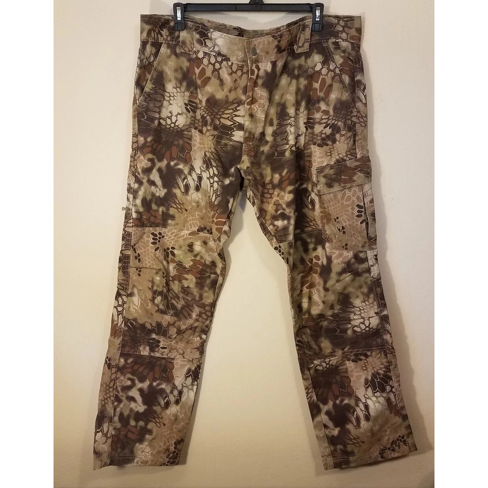 Kryptek‎ Highlander Pants Men 2XL Camo Cargo Hunting Utility Outdoors NWOT